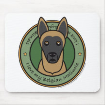 Love My Malinois Mouse Mats