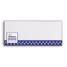 Love My Miniature Australian Shepherds (Multiple) Envelope