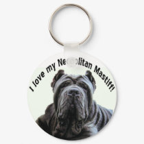 love my Neopolitan Mastiff keychain