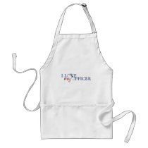 Love My Officer aprons