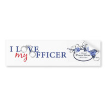 Love My Officer Bumpersticker by tx_deputyswife Love My Officer Bumpersticker
