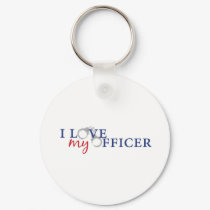 Love My Officer keychains