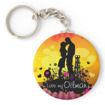 Love my Oilman Key Chain