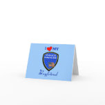 Love My Police Boyfriend Cards