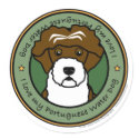 Love My Portuguese Water Dog stickers