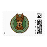 Love My Red Kelpie Postage