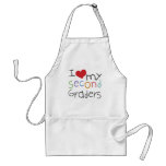 Love My Second Graders Aprons