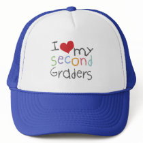 Love My Second Graders hats