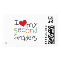 Love My Second Graders stamps
