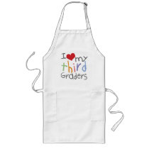 Love My Third Graders aprons