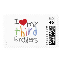 Love My Third Graders stamps