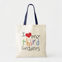 Love My Third Graders Tote Bag