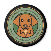 Love My Toller magnets by khocker Love My Toller magnets