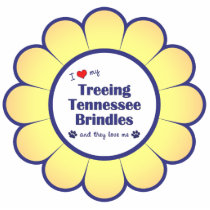 Love My Treeing Tennessee Brindles Ornament photo sculptures by thatsalottadogs Love My Treeing Tennessee Brindles Ornament photo sculptures