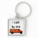 Love My Van Humor Key Chains