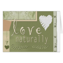 love ... naturally cards