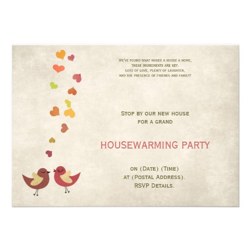 Love Nest - Housewarming Party Invitation