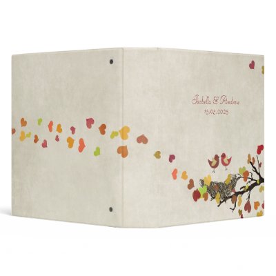 Love Nest  Wedding Photo Album Binder