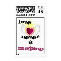 Love Never a Mistake postage
