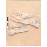 Love Never Fails Corkboard Dry-Erase Whiteboard