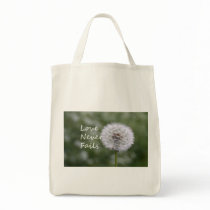 Love Never Fails Dandelion1 Corinthians 13 bags