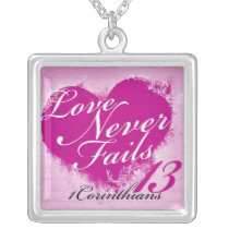 Love Never Fails Necklace necklaces