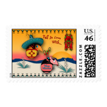 Love New Mexico Postage Stamp