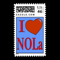 Love New Orleans postage