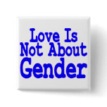 Love Not About Gender buttons