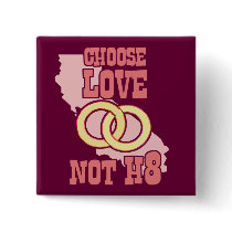 Love Not H8 Buttons