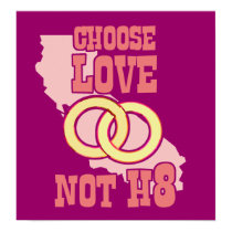Love Not H8 Posters posters