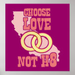 Love Not H8 Posters