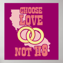 Love Not H8 Posters