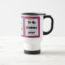 Love Notes For Grandma Mug mugs