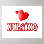 Love Nursing Poster