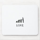 Love of basketball mousepads