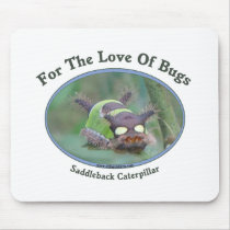 Love Of Bugs Caterpillar Mouse Pad