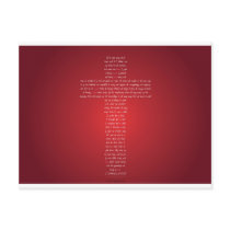 Love of Christ postcards