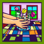 LOVE of flowers posters