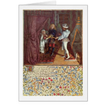 Love Of God Robs Heart Of Rene By Barthelemy Eyck Greeting Card