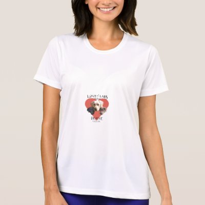 Love of Lab's T shirt by Lolin09