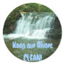 Love of Nature Round Sticker