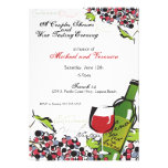 Love of Wine and Grape Invitation