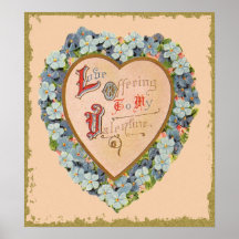 Love Offering (altered) Valentine's Day Poster