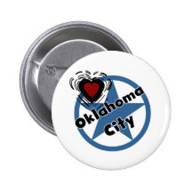 Love Oklahoma City Pins