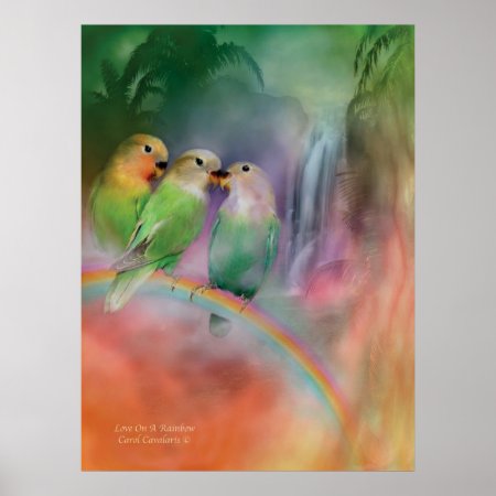 Love On A Rainbow Art Poster/Print print