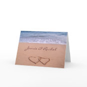 Love on the Beach Card card