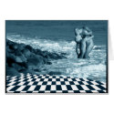 Love on the Beach Card by ArtFantasies Love on the Beach Card