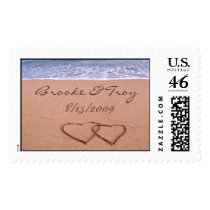 Love on the beach - Customized stamps