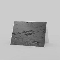 Love On The Beach II card cards